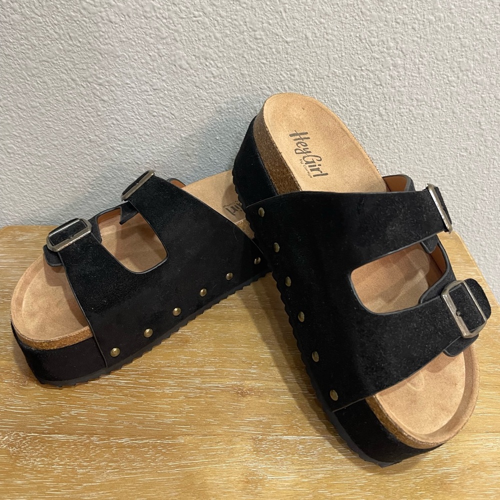Hey Girl by Corky’s Platform Sandal